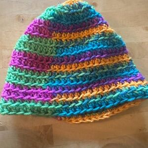 Colorful Striped Beanie 🌈